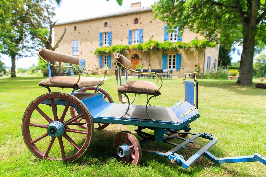 Bed and Breakfast Au Mas Des Calmettes Parisot  Exteriér fotografie